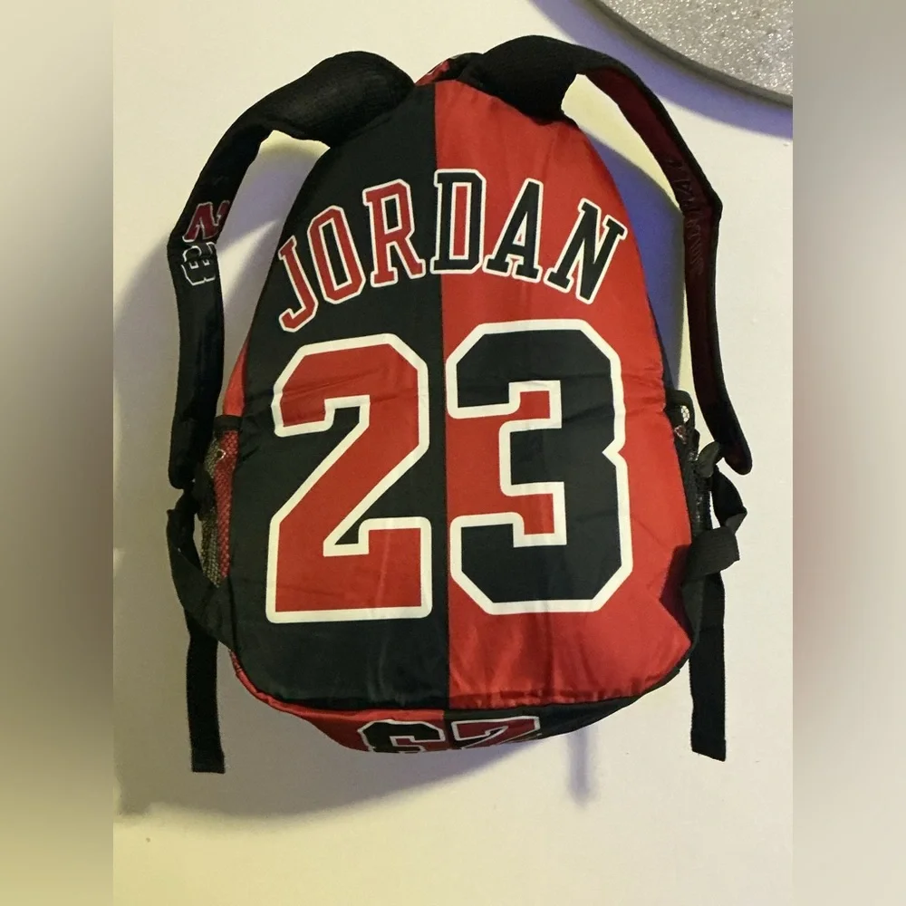 Jordan Backpack in Red and Black